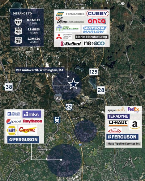 More Photos Of 235 Andover St, Wilmington Warehouse For Lease