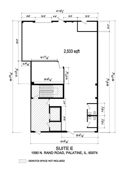 More Photos Of 1590 N Rand Rd, Palatine Unknown For Lease