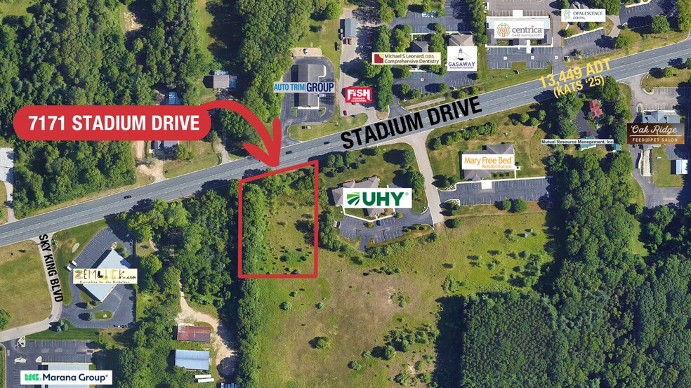 Primary Photo Of 7171 Stadium Dr, Kalamazoo Land For Sale