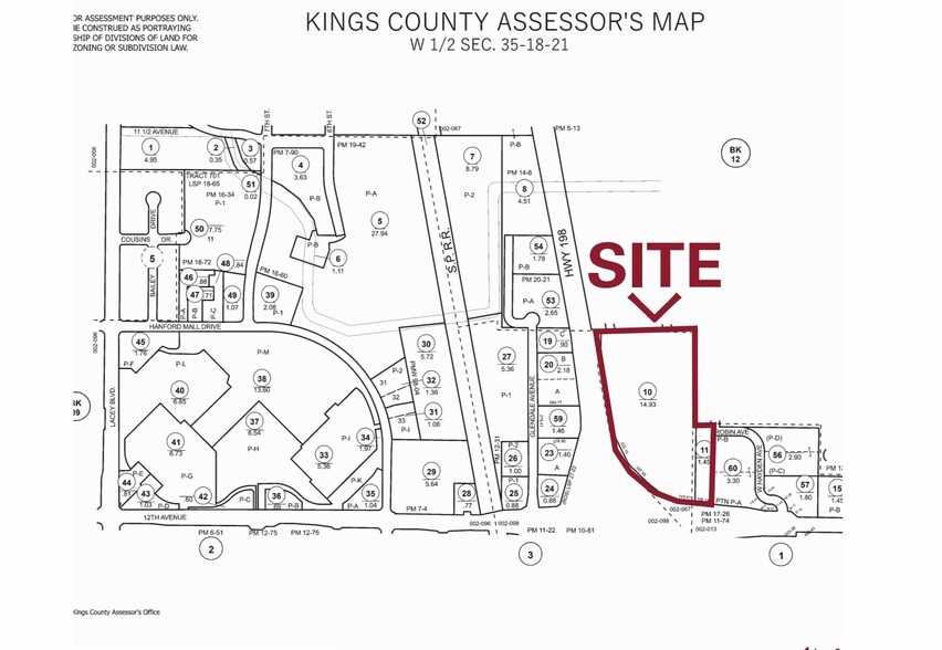 More Photos Of 10715 12th Ave, Hanford Land For Sale