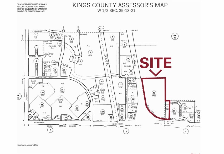 More Photos Of 10715 12th Ave, Hanford Land For Sale