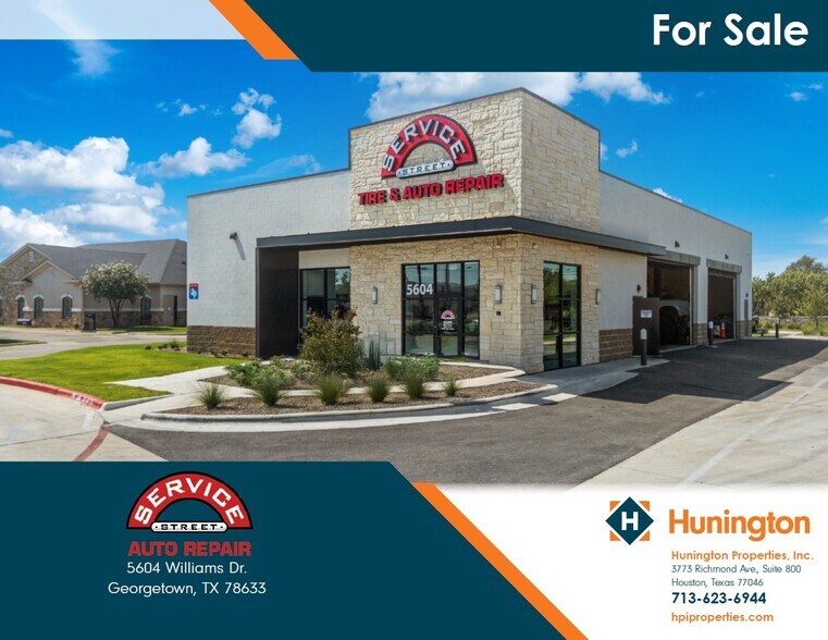 Primary Photo Of 5604 Williams Dr, Georgetown Auto Repair For Sale