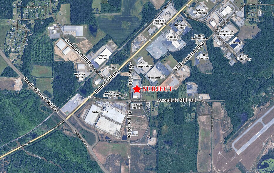 More Photos Of 8355 Grace Rd, Macon-Bibb Distribution For Lease
