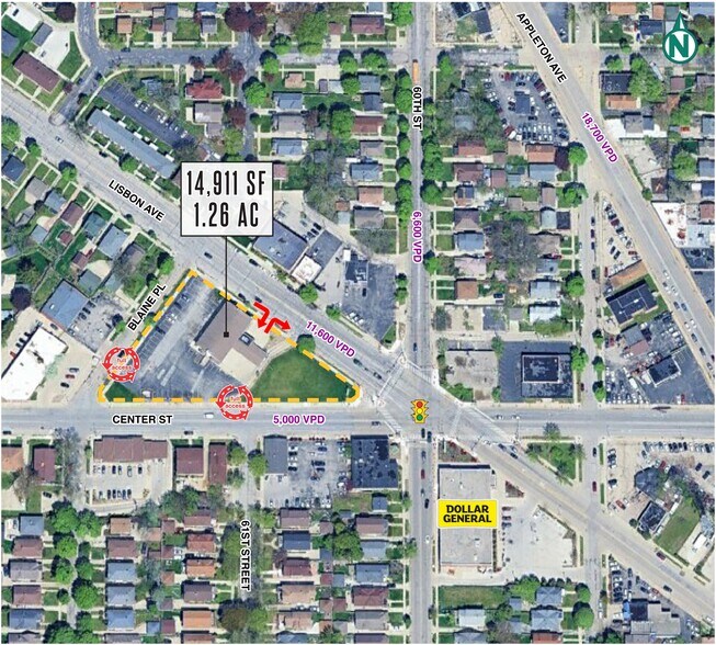 More Photos Of 6055 W Lisbon Ave, Milwaukee Bank For Sale