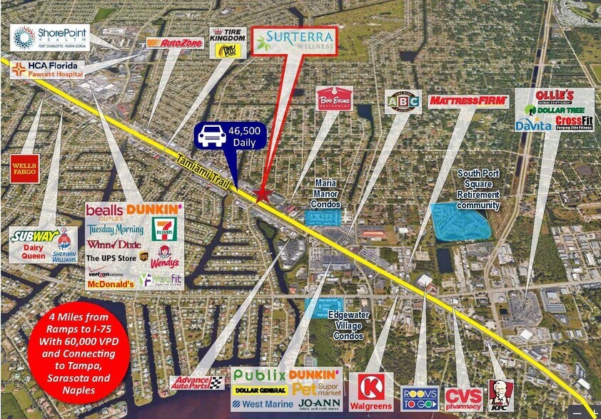 More Photos Of 3890 Tamiami Trl, Port Charlotte General Retail For Sale