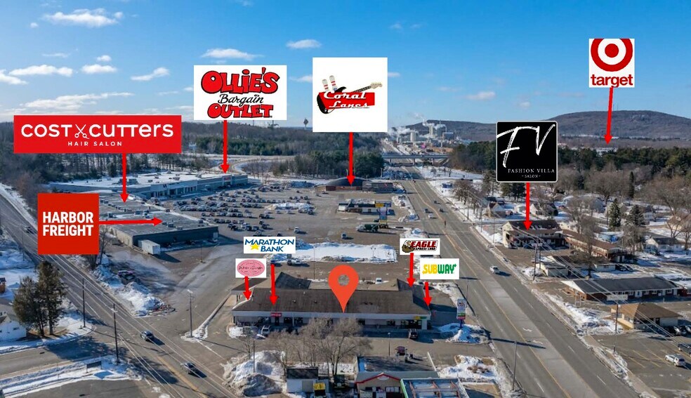 More Photos Of 1133 E Grand Ave, Rothschild Storefront Retail Office For Sale