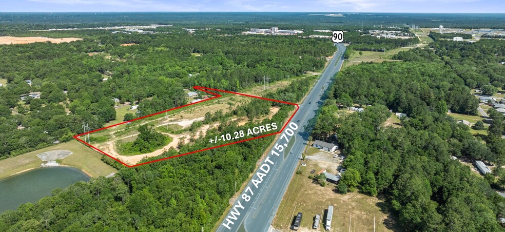 Primary Photo Of 129/A00 Hwy 87 Hwy, Milton Land For Sale