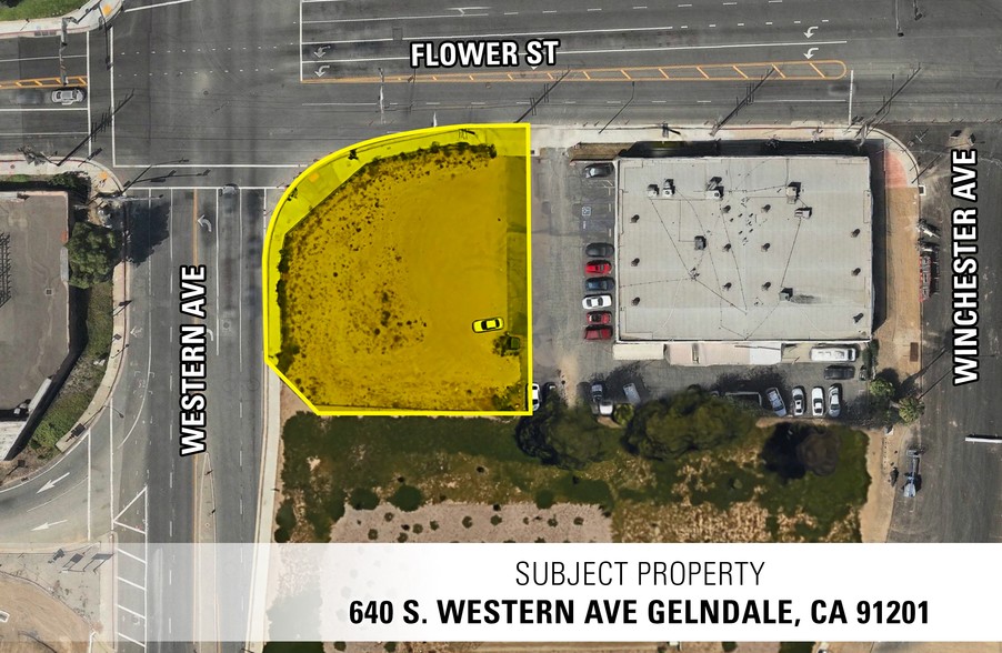 Primary Photo Of 640 Western St, Glendale Land For Lease