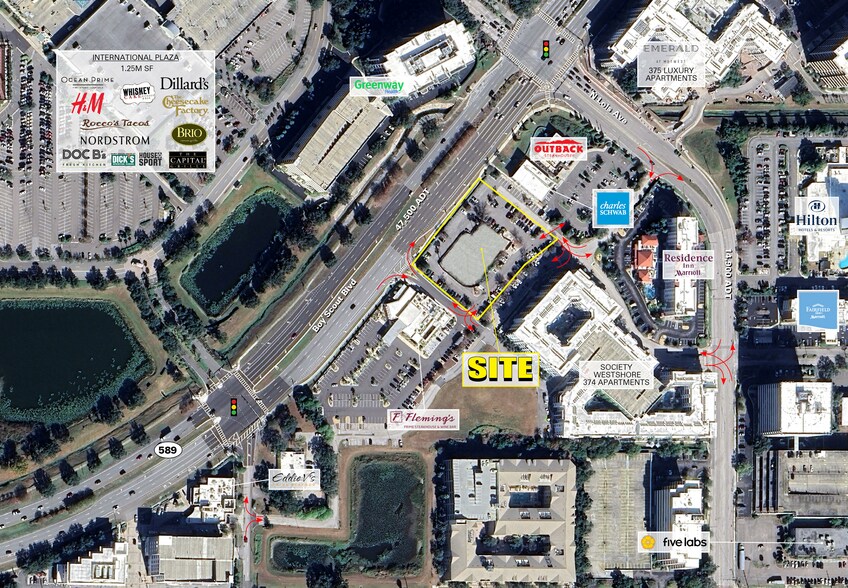More Photos Of 4322 W Boy Scout Blvd, Tampa Land For Lease