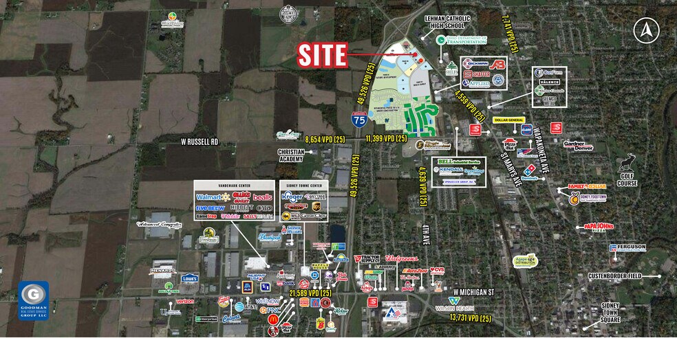 More Photos Of Deer Oak dr, Sidney Storefront For Lease