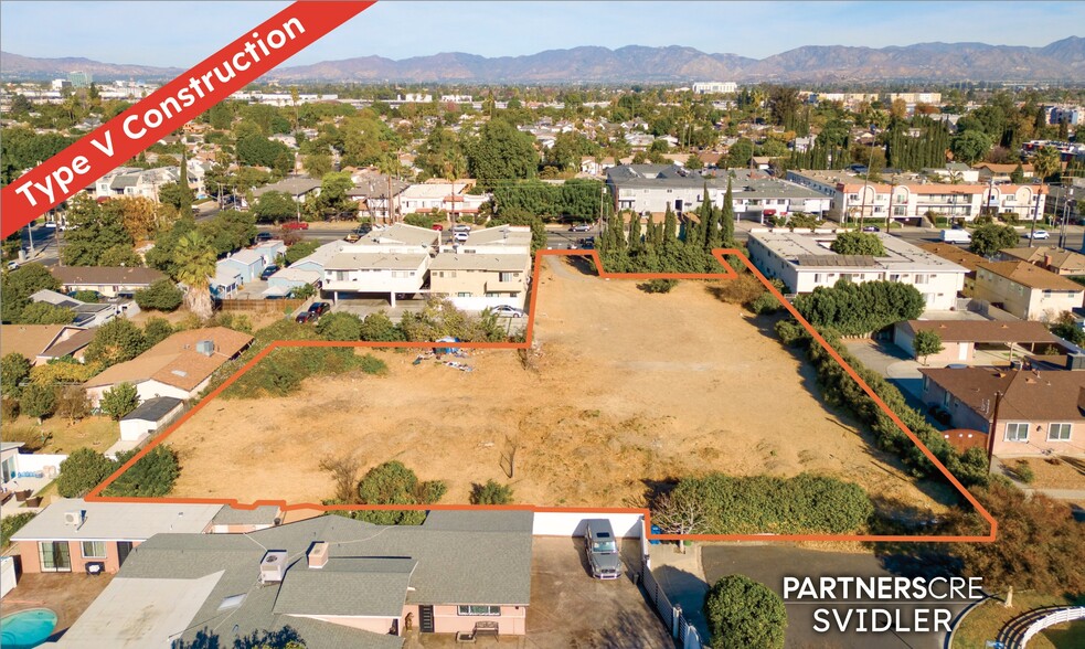 Primary Photo Of 13840 Sherman Way, Van Nuys Land For Sale