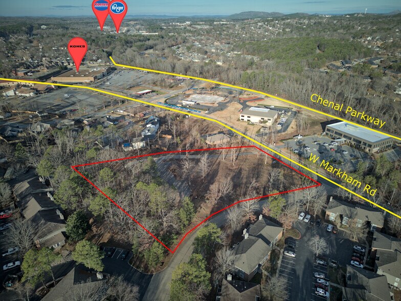 More Photos Of 13525 W Markham St, Little Rock Land For Sale