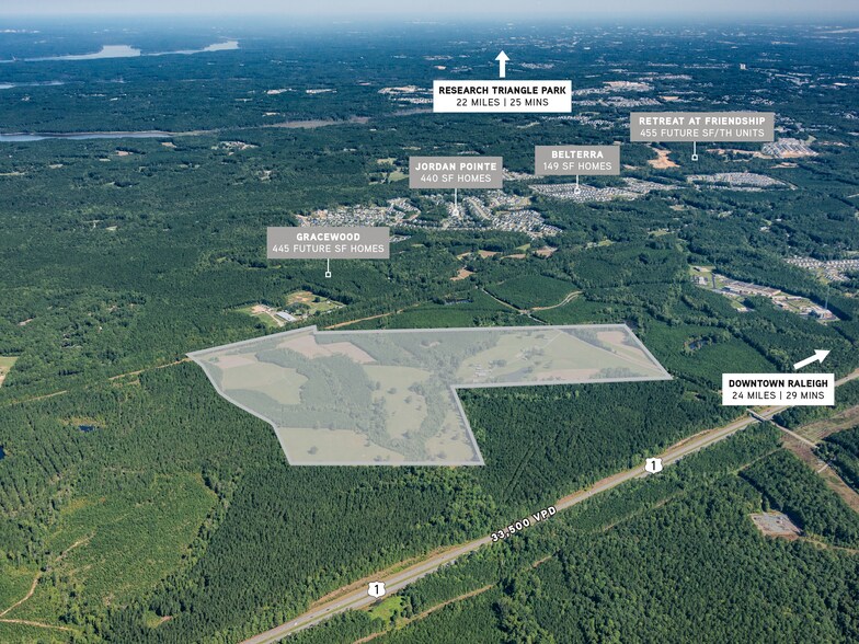 Primary Photo Of 4300 Shearon Harris Rd, New Hill Land For Sale