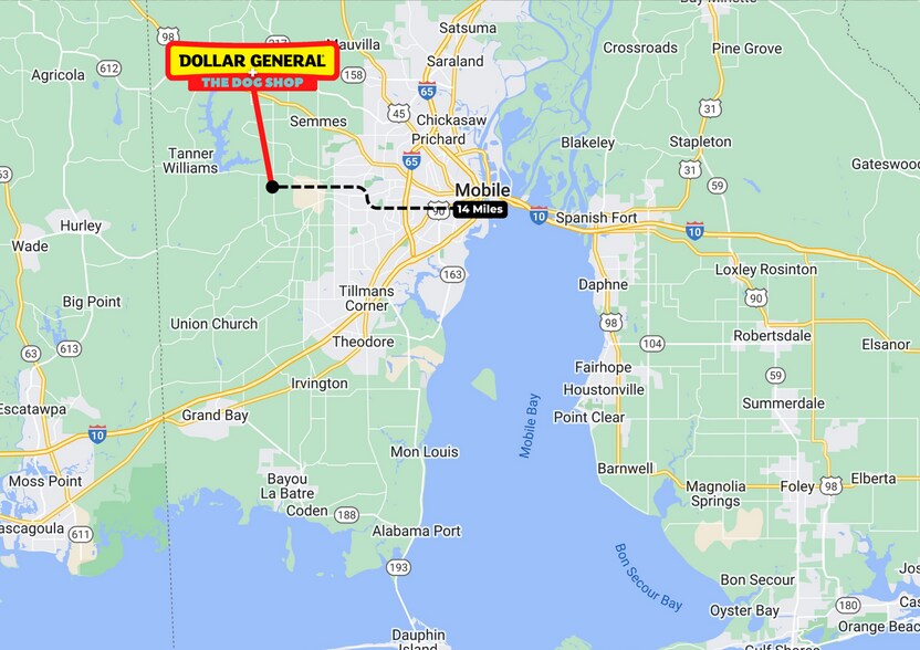 More Photos Of 769 Snow Rd N, Mobile Storefront For Sale