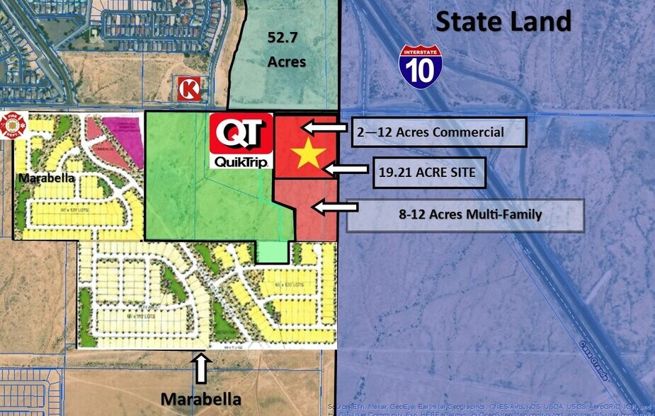 More Photos Of SWC McCartney Rd & I-10 @ Henness, Casa Grande Land For Sale