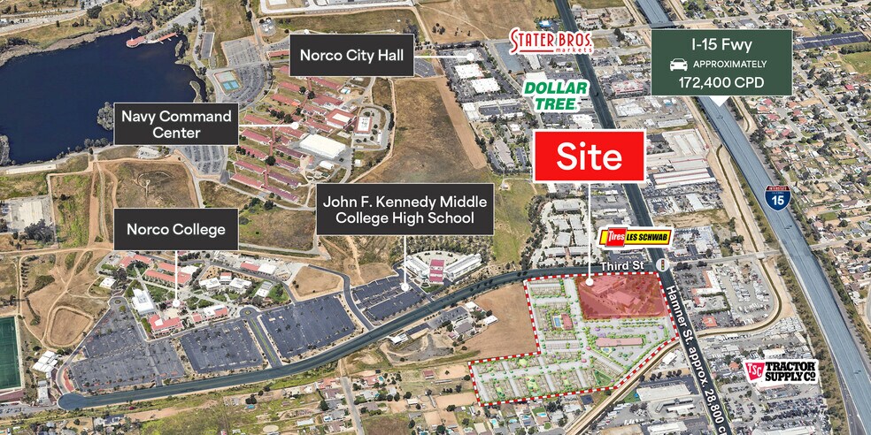 Primary Photo Of 3rd St, Norco Land For Lease