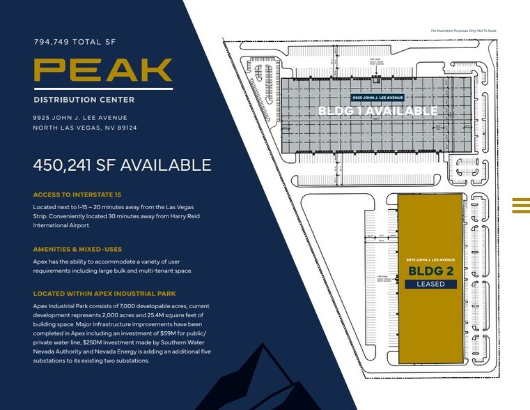 More Photos Of 9925 John J. Lee Ave, Las Vegas Industrial For Lease