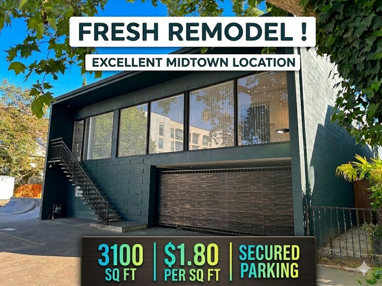 Primary Photo Of 1912 F St, Sacramento Office For Lease