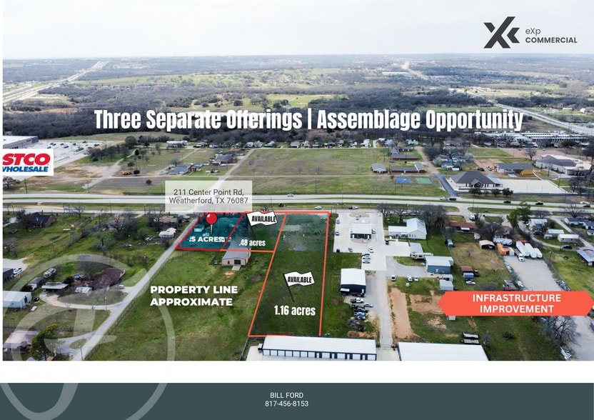 Primary Photo Of 211 Center Point Rd, Weatherford Land For Sale