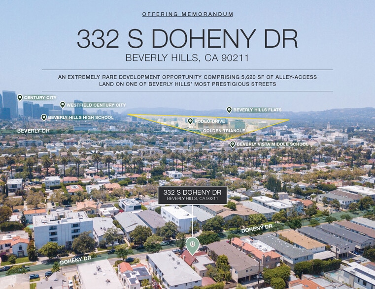 Primary Photo Of 332 S Doheny Dr, Beverly Hills Land For Sale