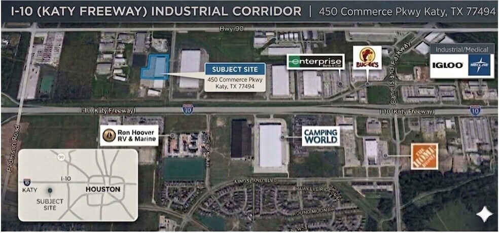 More Photos Of 450 Commerce Pky, Katy Distribution For Lease