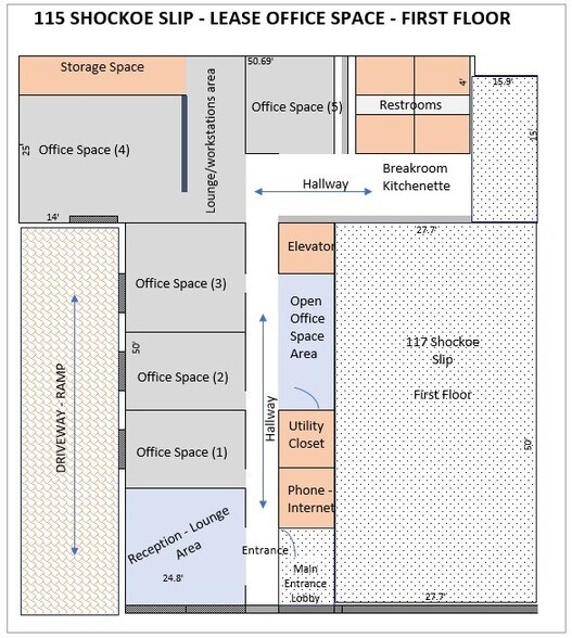 More Photos Of 115 Shockoe Slip, Richmond Office Residential For Lease