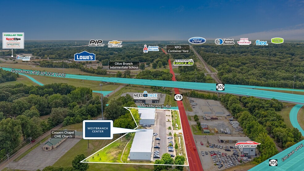 More Photos Of 8963 Hwy 178 Hwy, Olive Branch General Retail For Lease