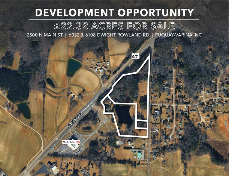 Primary Photo Of 2500 N Main St, Fuquay Varina Land For Sale