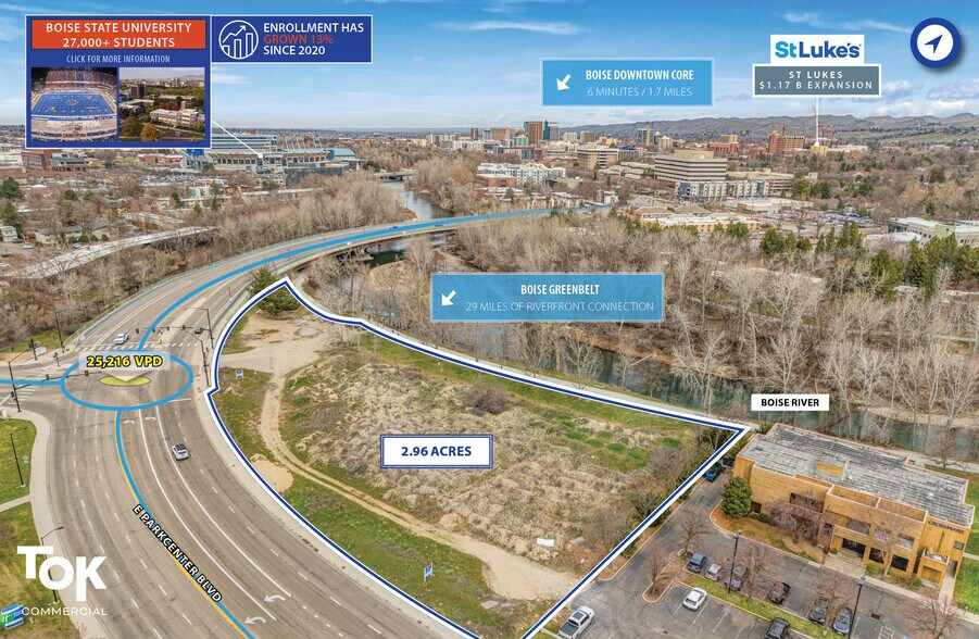 More Photos Of 444 W Parkcenter Blvd, Boise Land For Sale