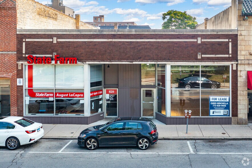 More Photos Of 827-829 Chicago Ave, Evanston Storefront For Lease