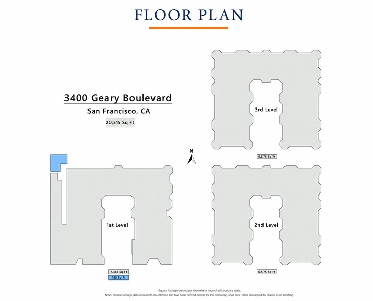 More Photos Of 3400-3420 Geary Blvd, San Francisco Office For Sale