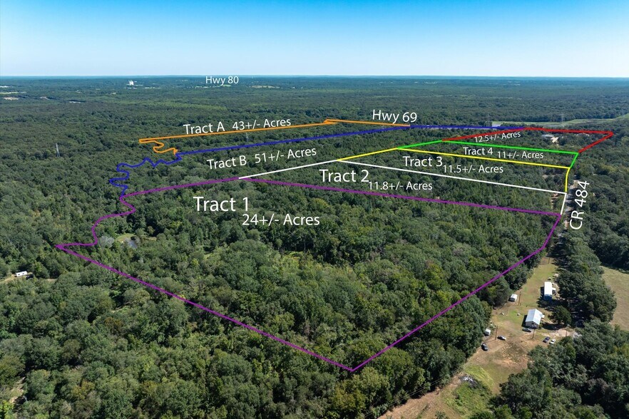 More Photos Of Tract 1 County Road 484, Mineola Land For Sale