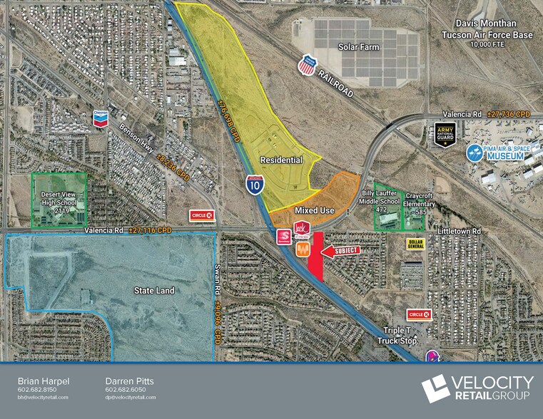 More Photos Of 5070 Valencia Road, Tucson Land For Sale