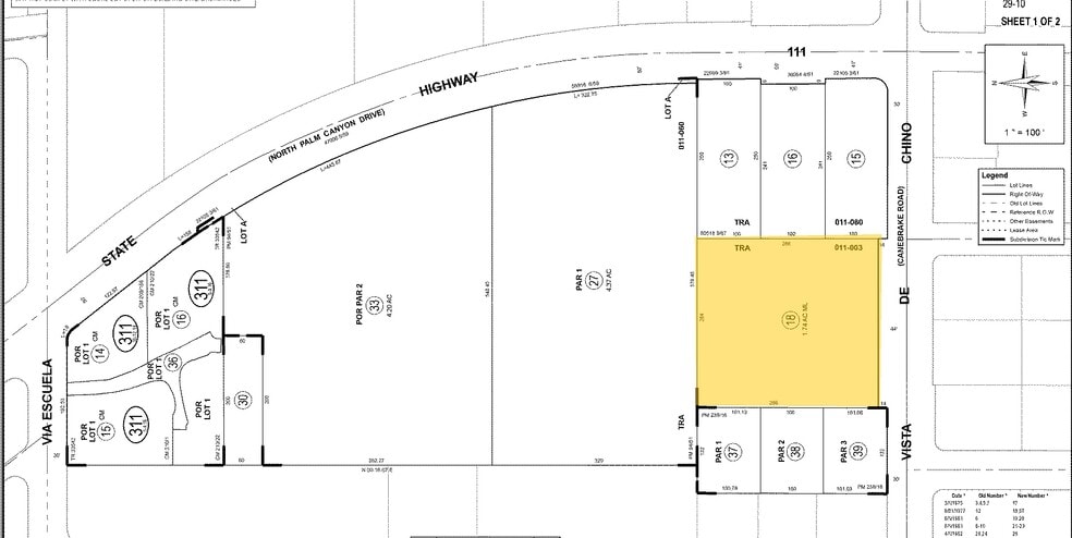 More Photos Of 1875 N Palm Canyon Dr, Palm Springs Land For Sale