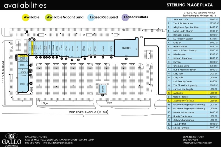 More Photos Of 37600-37900 Van Dyke Ave, Sterling Heights Unknown For Lease