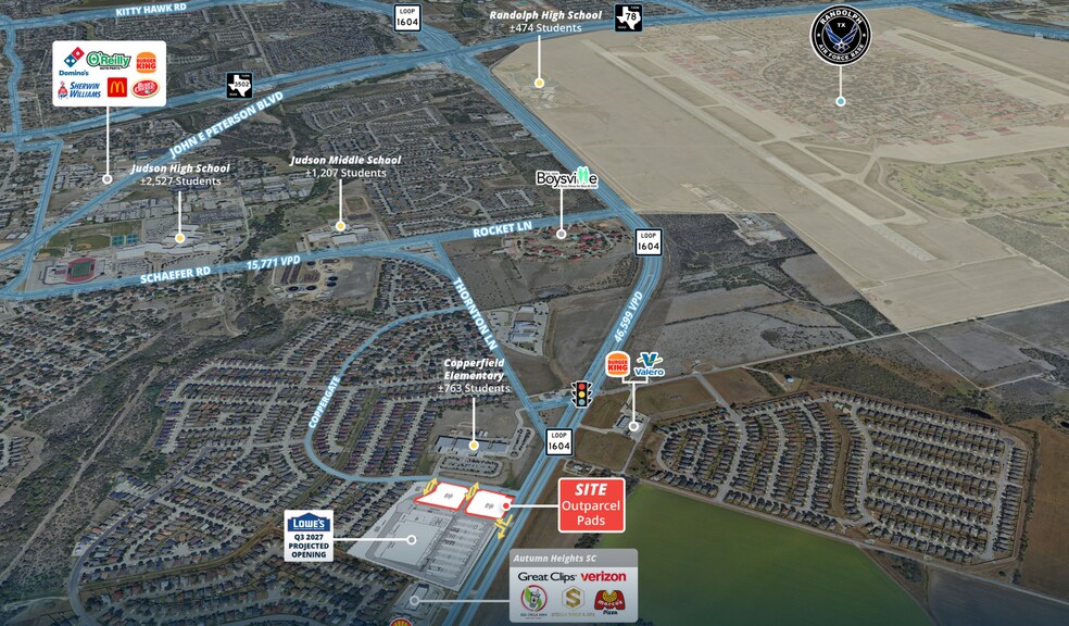 Primary Photo Of 1604 E at IH-10 E, Converse Land For Sale