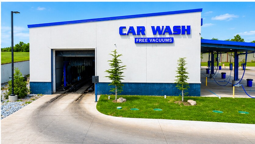 Primary Photo Of 775 N Mustang Rd, Tuttle Carwash For Sale