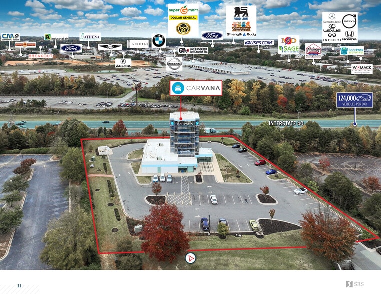 More Photos Of 4830 Koger Blvd, Greensboro Auto Dealership For Sale