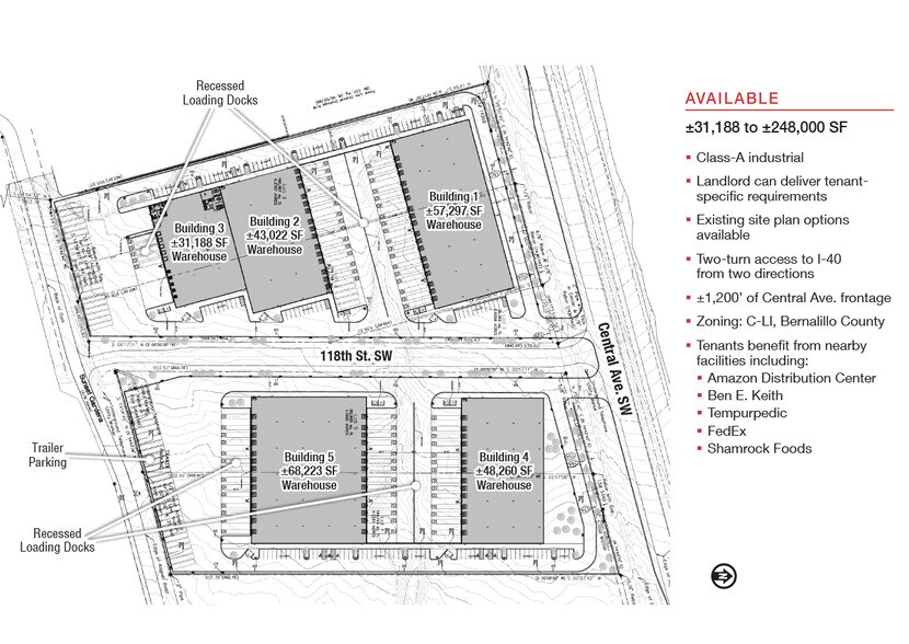 More Photos Of SEQ 118th St & Central, Albuquerque Industrial For Lease