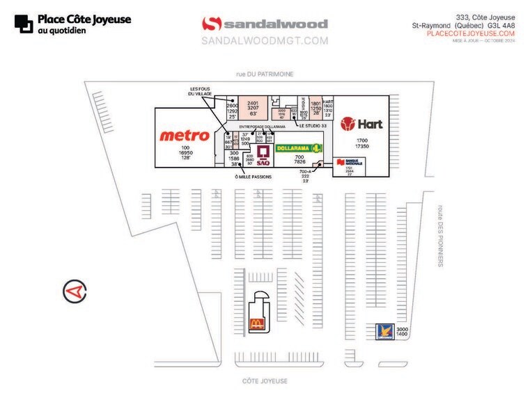 More Photos Of 333 Côte Joyeuse, St-Raymond Storefront For Lease