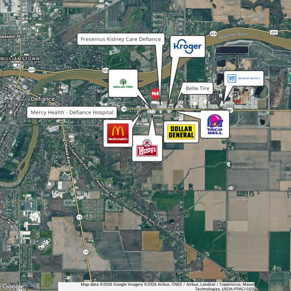 More Photos Of 1836 E 2nd St, Defiance Freestanding For Lease