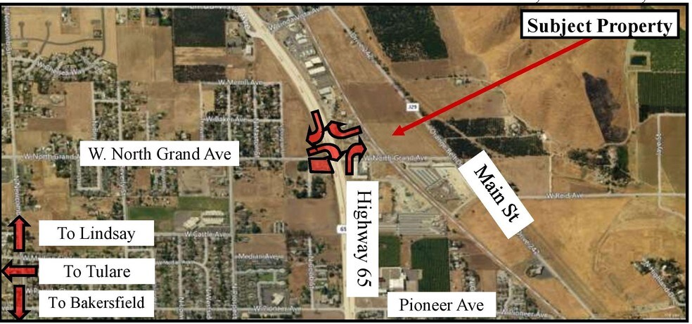 More Photos Of W North Grand Ave, Porterville Land For Lease