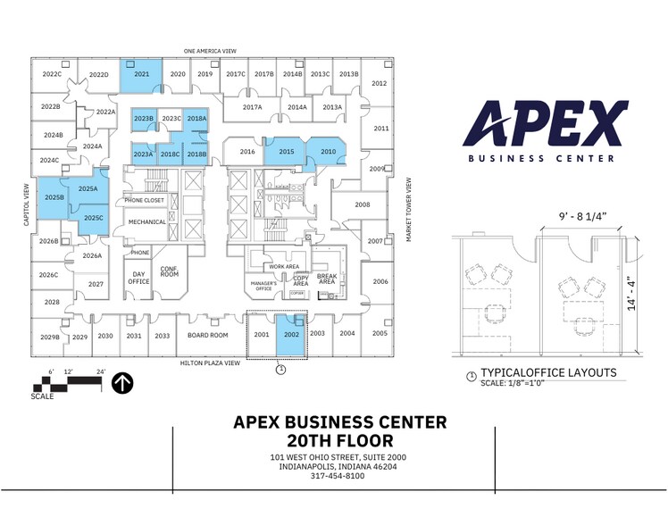 More Photos Of 101 W Ohio St, Indianapolis Coworking Space