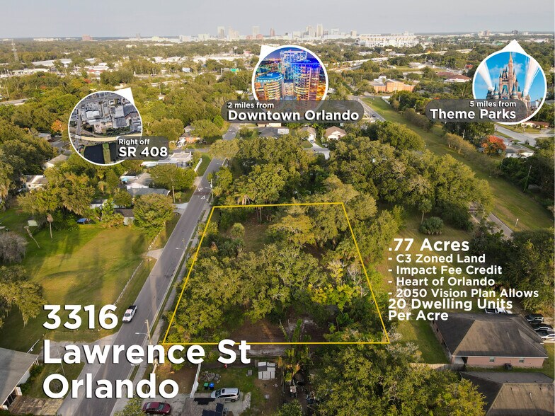 More Photos Of 3316 Lawrence St, Orlando Land For Sale