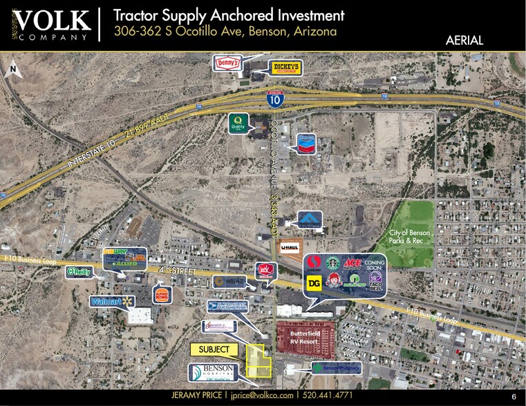 More Photos Of 306-362-362 S Ocotillo Ave, Benson Storefront Retail Office For Sale