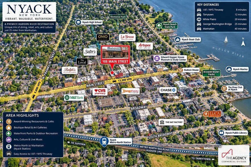 More Photos Of 108 Main St, Nyack General Retail For Lease