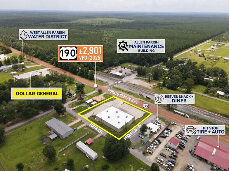 More Photos Of 18284 Highway 190, Reeves Freestanding For Sale