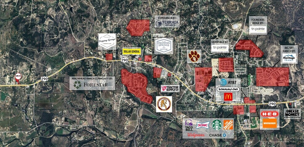 More Photos Of 4400 W Hwy 290, Dripping Springs Land For Sale