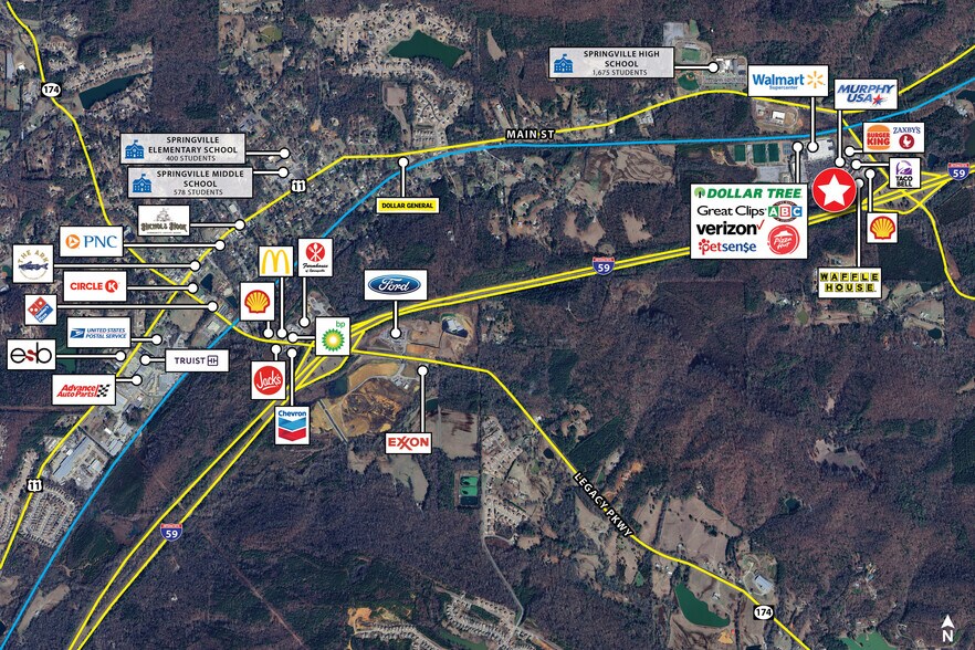 More Photos Of Springville Station Rd, Springville General Retail For Sale