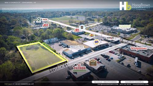 More Photos Of 1900 S Church St, Jonesboro Land For Sale
